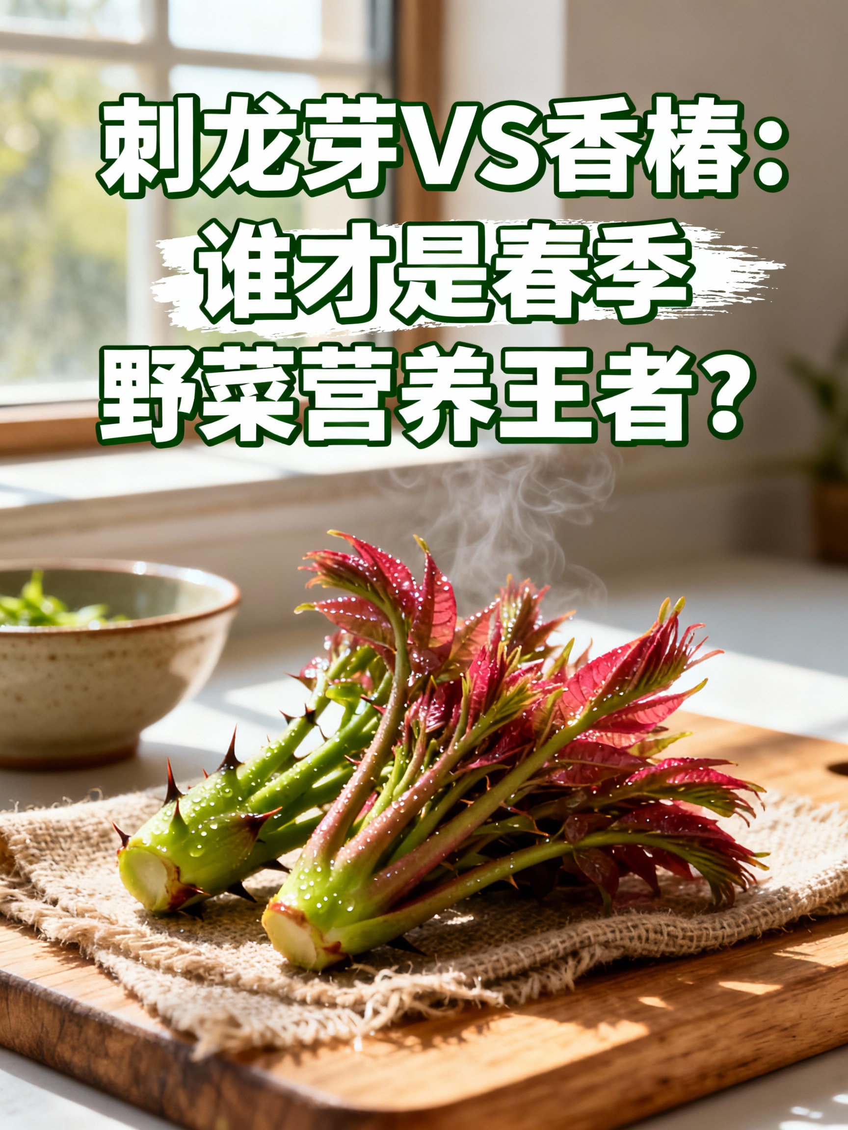 刺龙芽VS香椿：谁才是春季野菜营养王者？