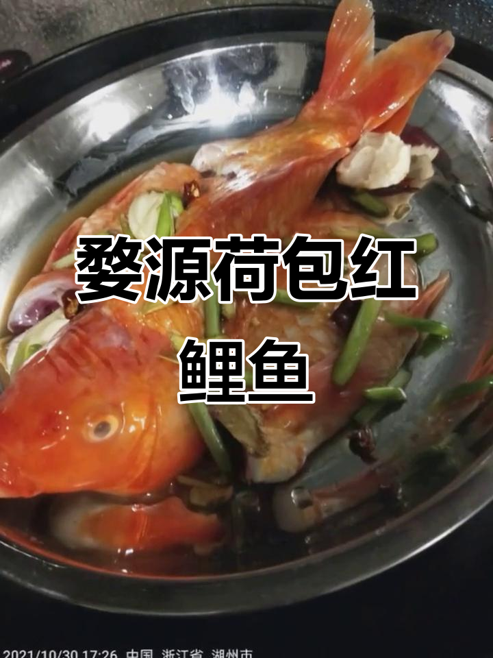 婺源荷包红鲤鱼:美味与美观并存,清蒸最佳
