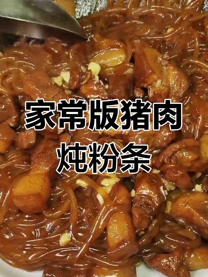 经典东北猪肉炖粉条做法