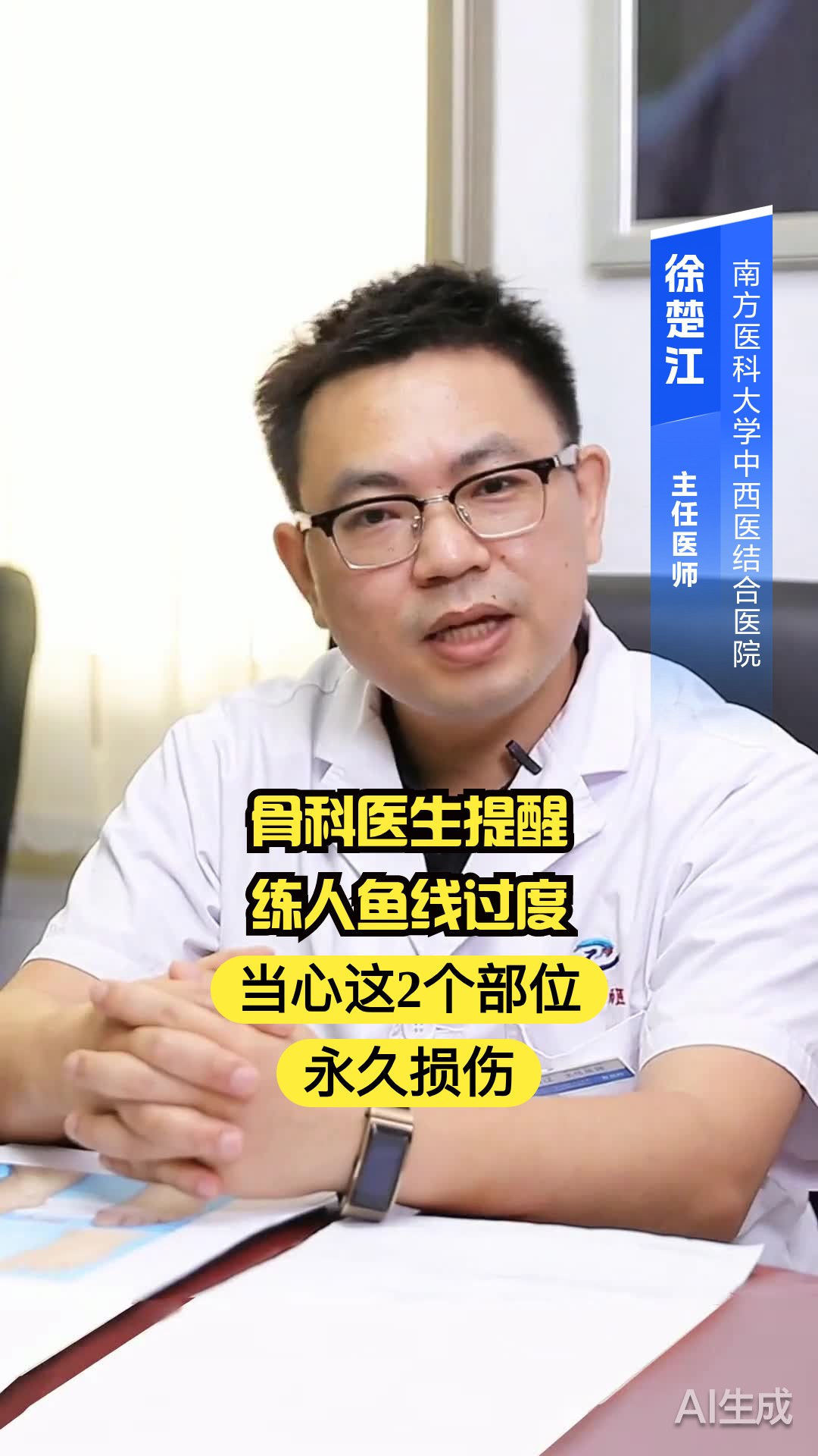 骨科医生提醒:练人鱼线过度,当心这2个部位永久损伤