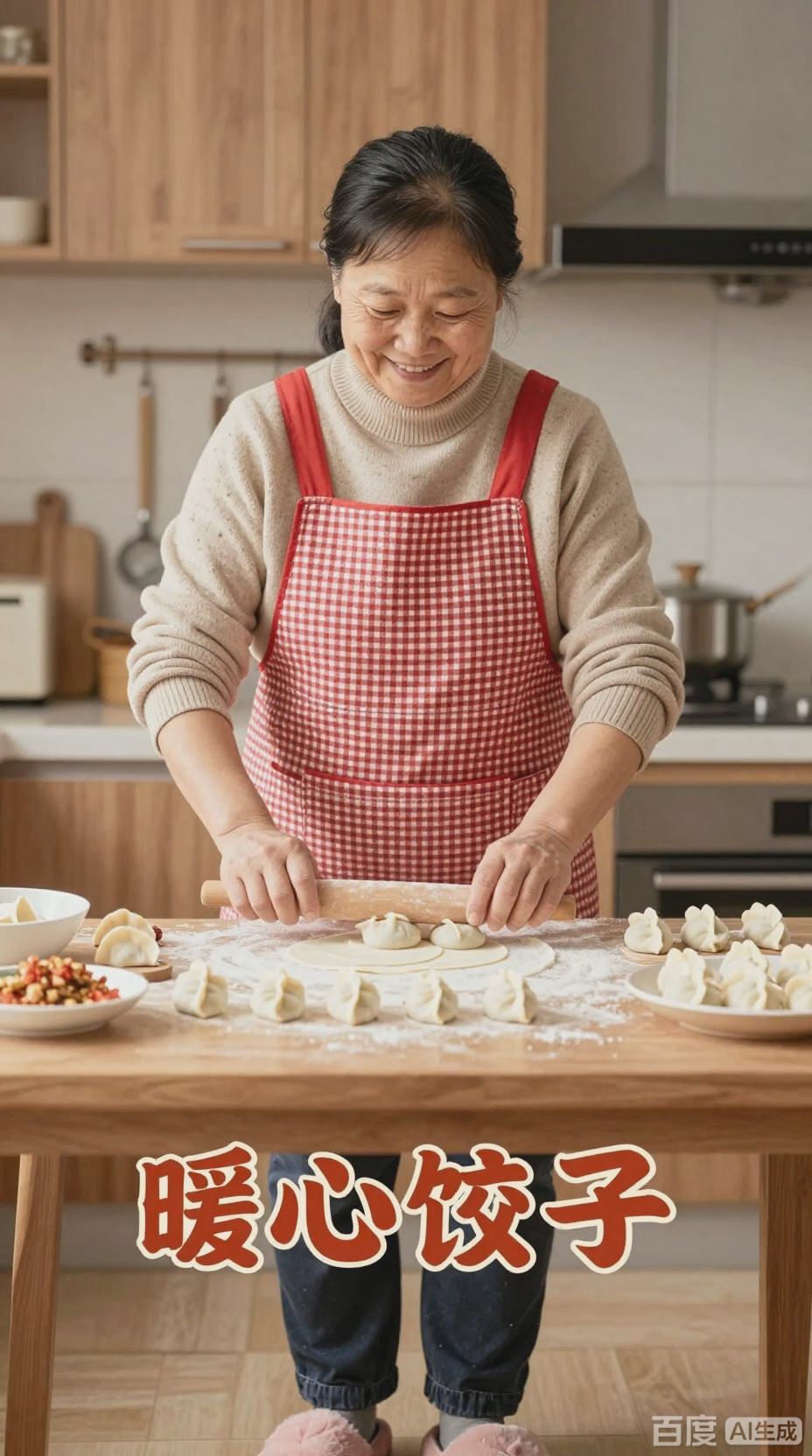 包饺子传递亲情,共享家庭温暖
