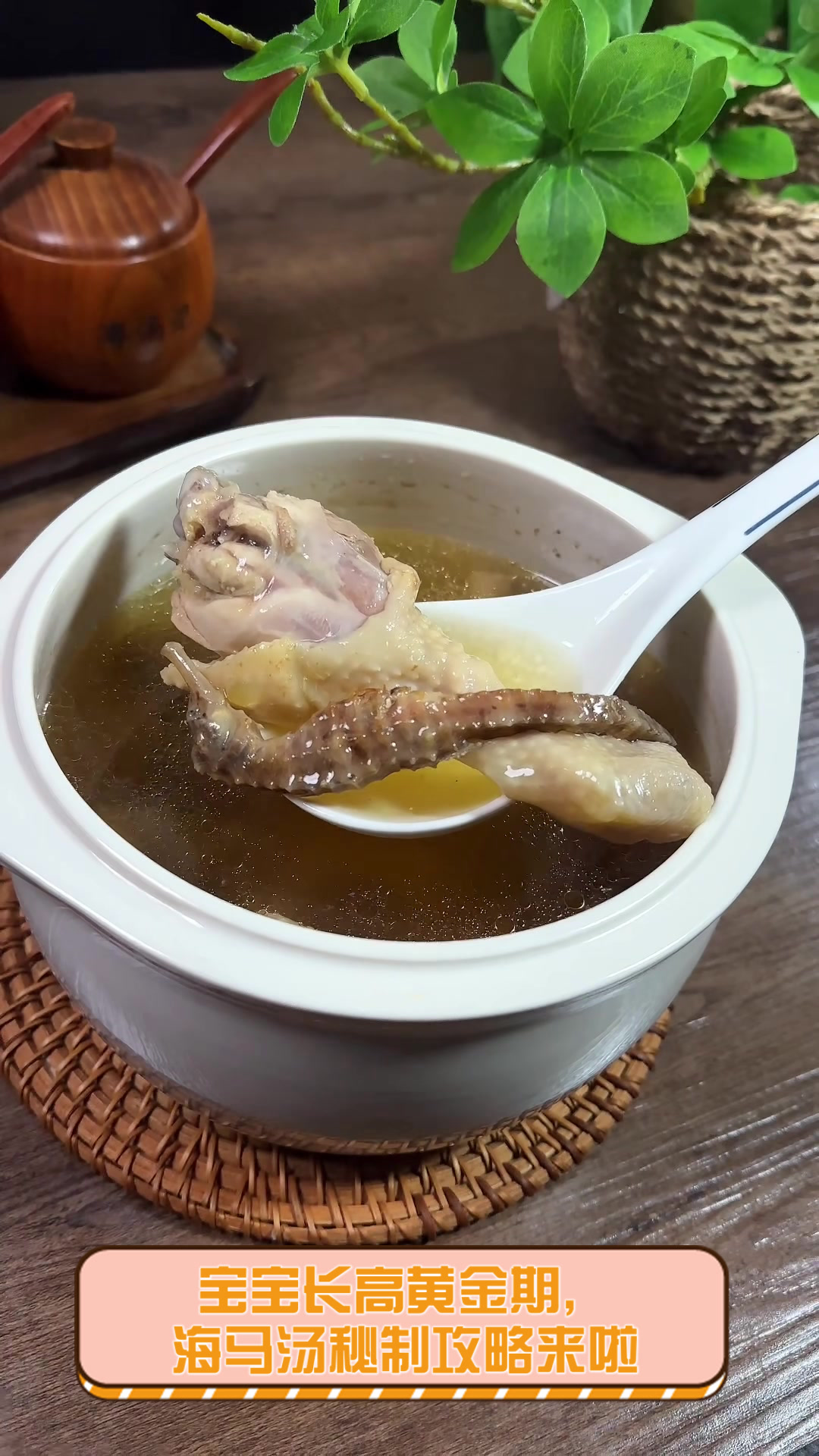 宝宝长高黄金期,海马汤秘制攻略来啦