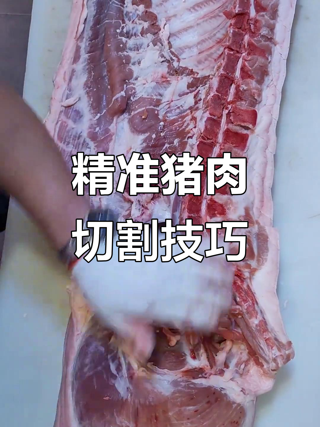 猪肉分割技巧大揭秘,轻松掌握每一刀