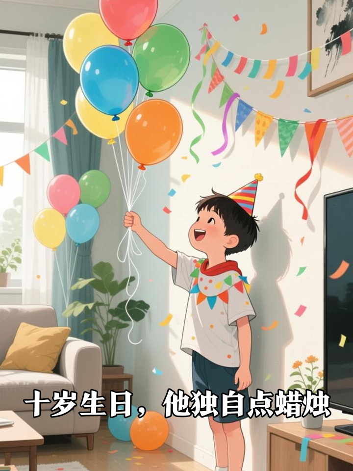 爸妈缺席的十岁生日，男孩用意外惊喜反转全场