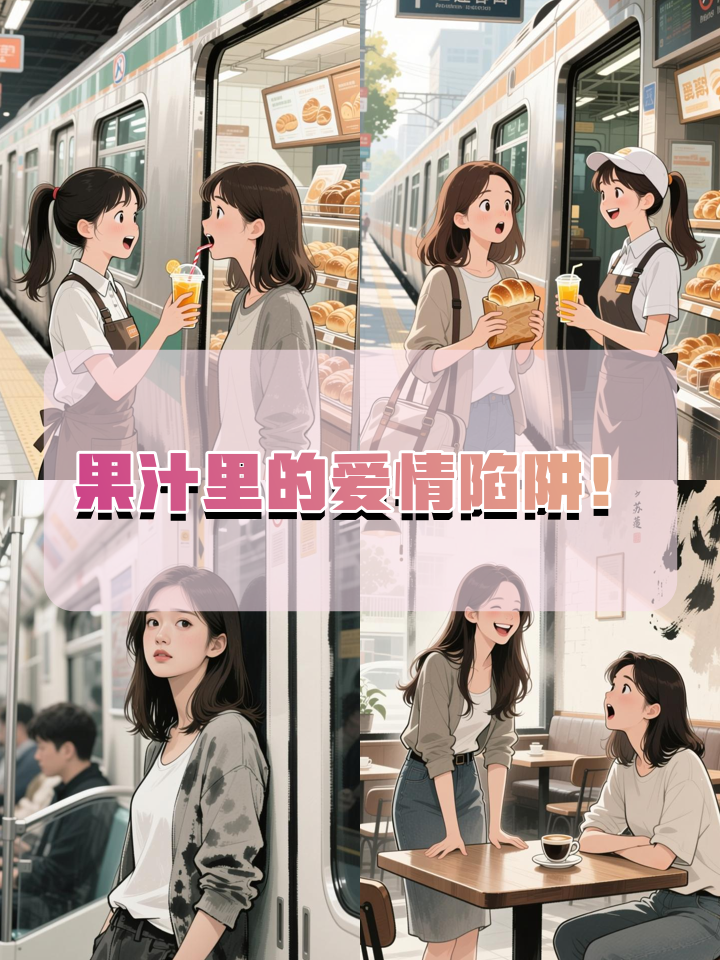 面包店小姐姐硬塞果汁，真相让我惊掉下巴！