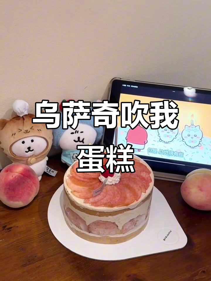 乌萨奇吹蛋糕,生日惊喜来袭!