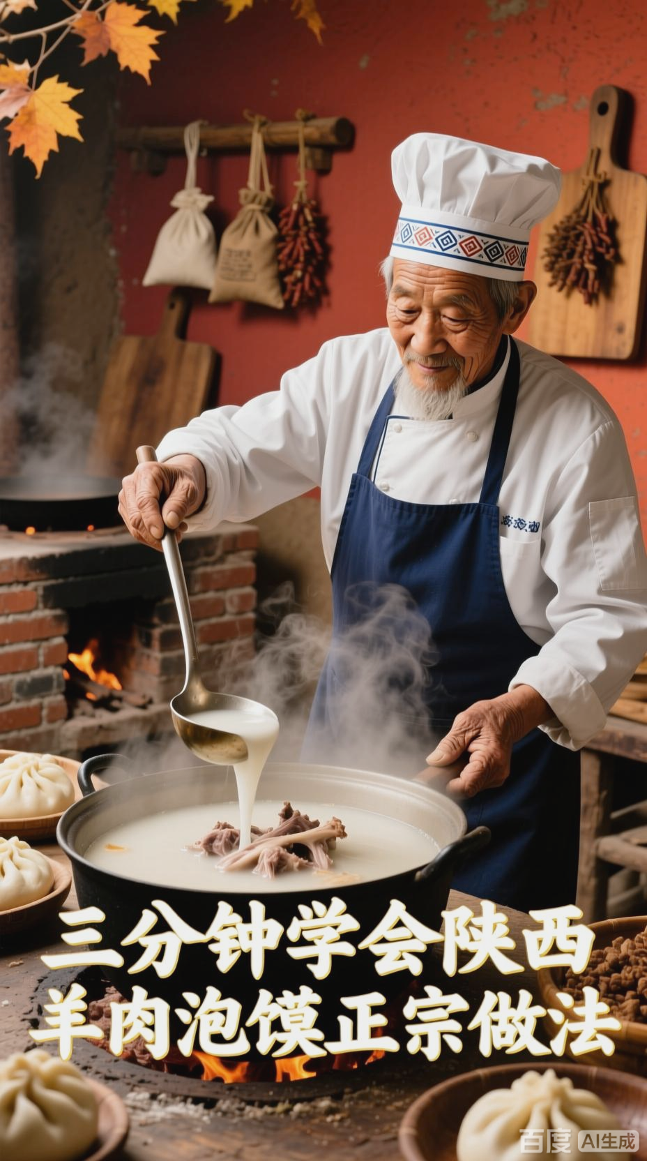 陕西羊肉泡馍,美味制作全揭秘