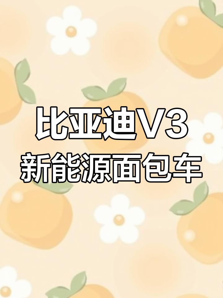比亚迪V3电动货车,5年质保25万公里