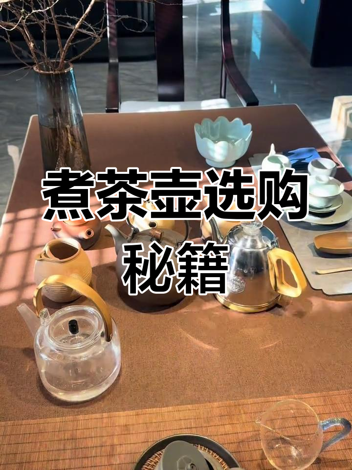 煮茶壶选购指南,玻璃材质推荐与使用体验分享
