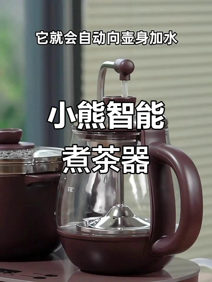 智能小熊煮茶器,轻松享受发酵与手工泡茶的完美结合