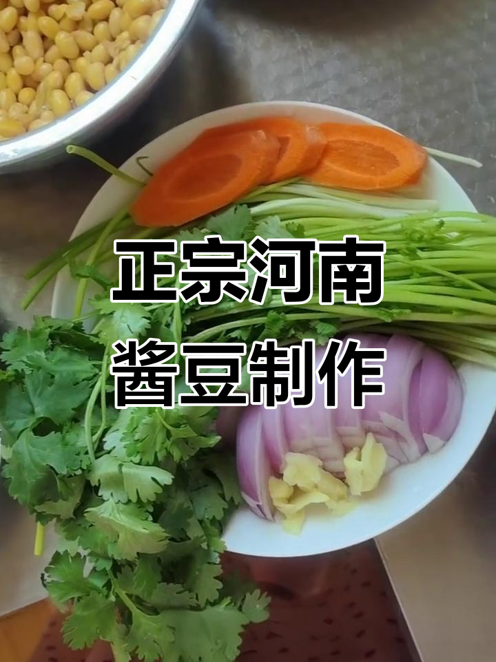 河南传统酱豆做法,配料全揭秘,简单又美味