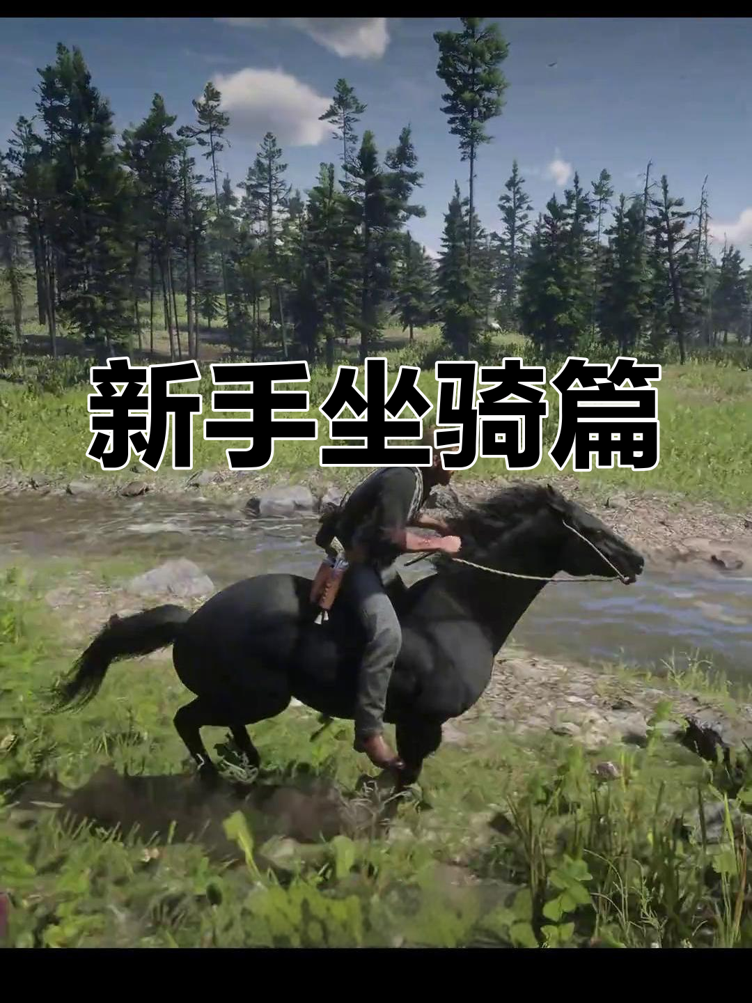 荒野大镖客2新手教程:卡永动机与马匹推荐