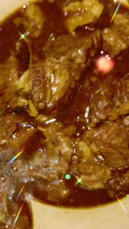 炖牛肉,炖肉汤清真大烩菜,牛街发面饼