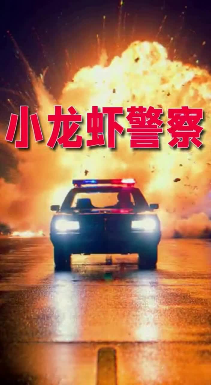 小龙虾警察！爆炸里冲出来好飒