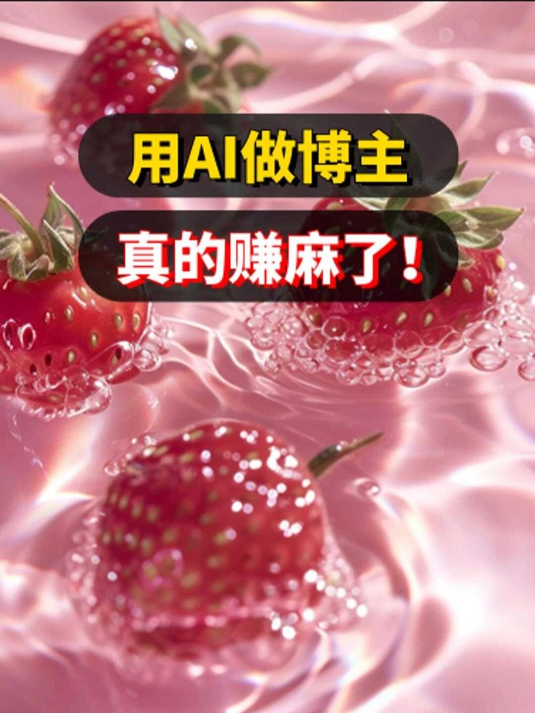 用这个AI工具做博主太赚了!
