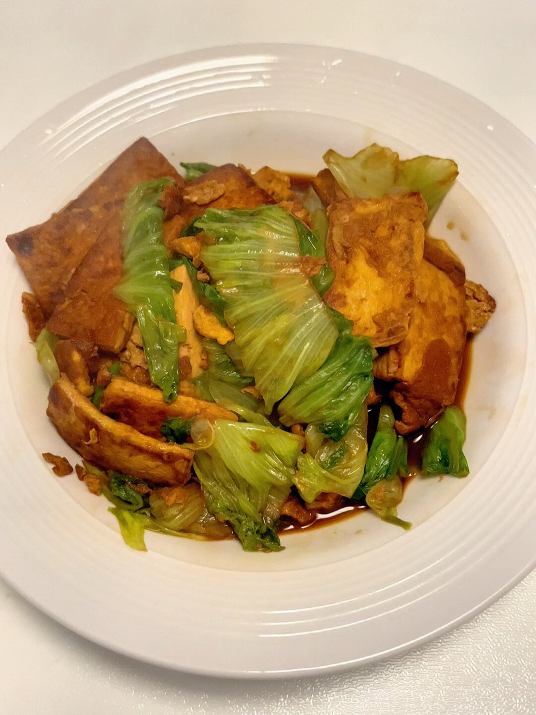 已瘦23斤!豆腐炒生菜