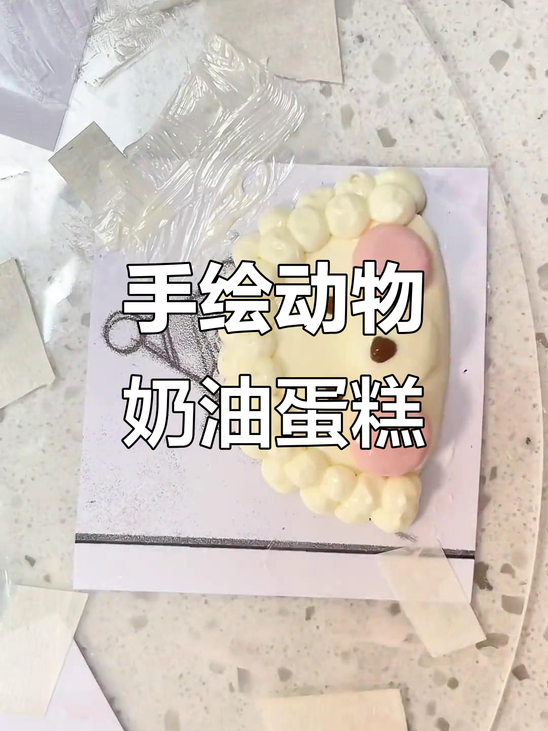 广州最受欢迎的动物奶油蛋糕,手绘卡通造型超萌