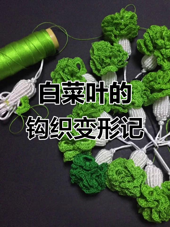 从“小白菜”到花椰菜的钩织之路,不断改造才更像样