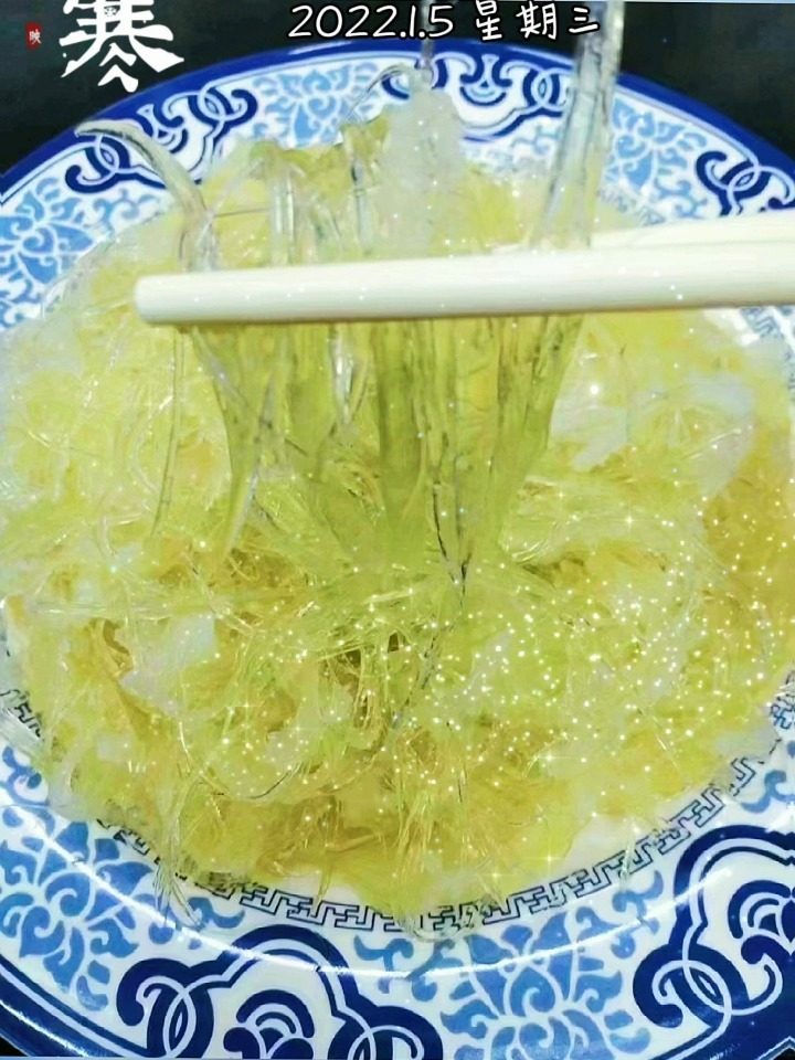 最简单的干鱼翅丝泡发方法