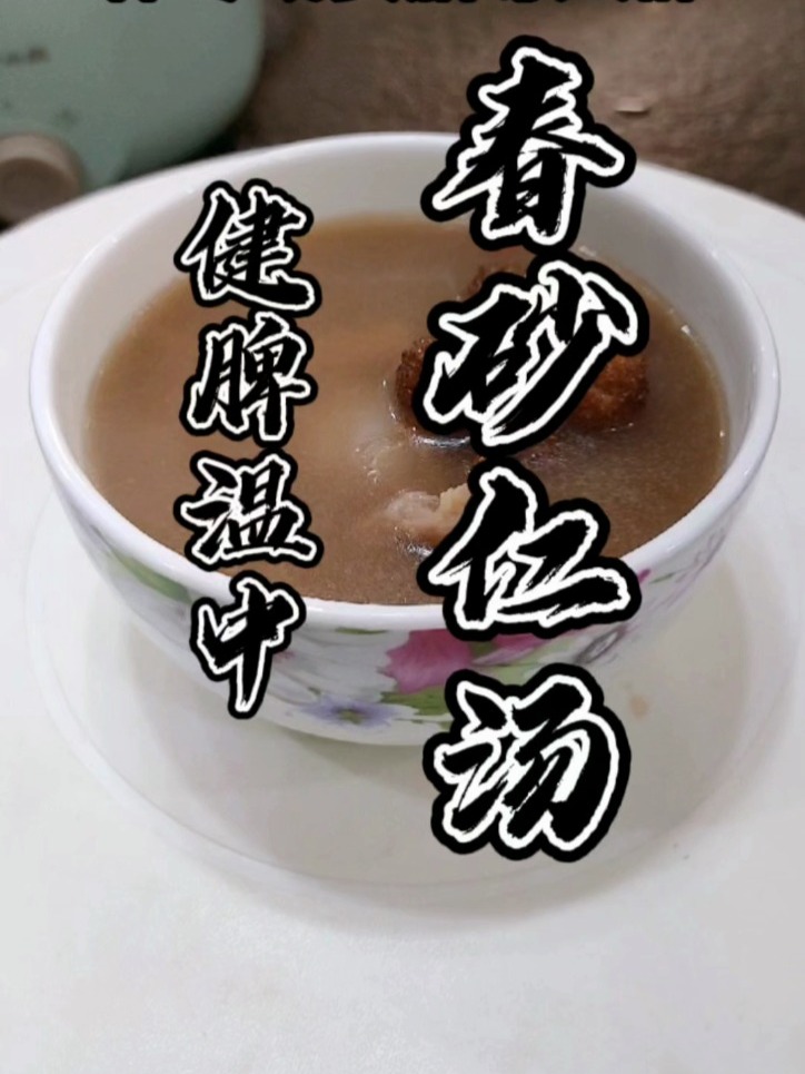 教你用最少的时间煮出浓汤方法 春砂仁汤