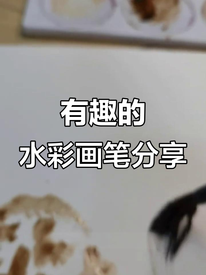 重庆猪鬃、貉子毛与鸡毛画笔大揭秘,水彩效果超乎想象