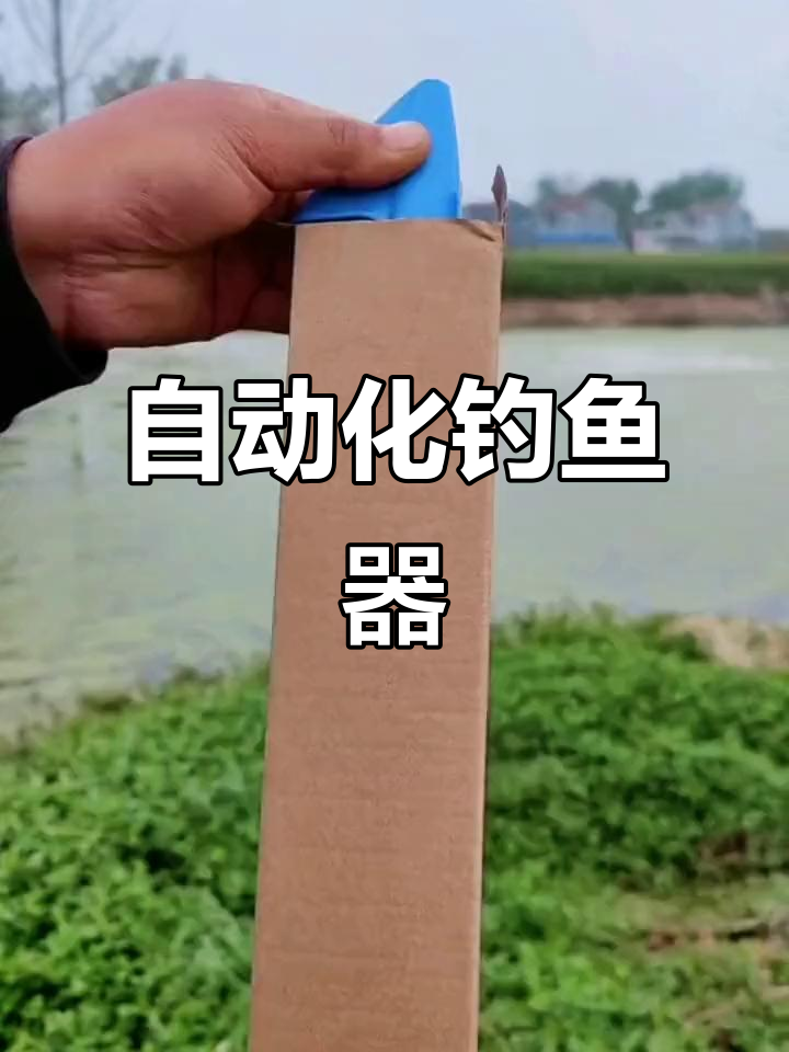 自动钓鱼竿，无需看守轻松钓