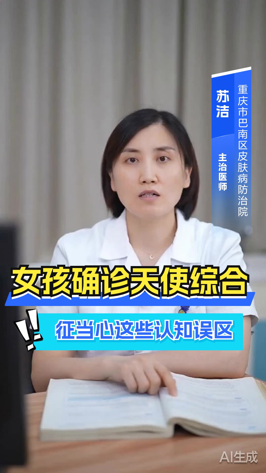 女孩确诊天使综合征,当心这些认知误区