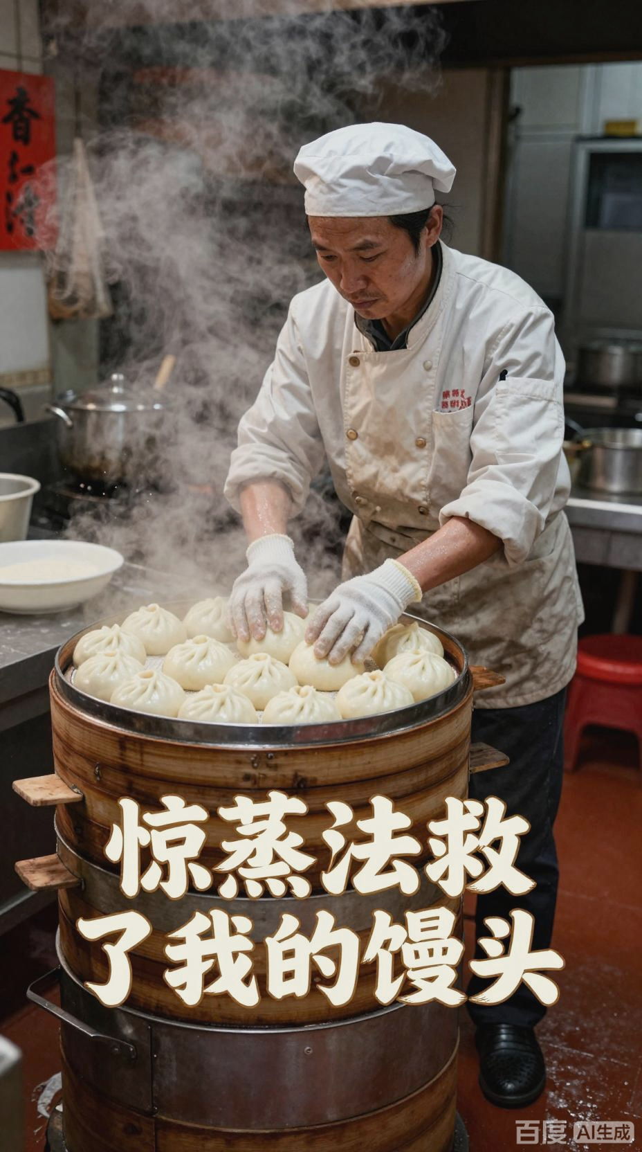 惊蒸法让馒头不粘锅,省心又省钱