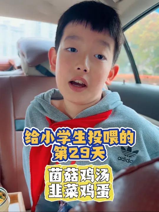 上学季,给小学生投喂第三期第29集!|今日食谱:菌菇鸡汤、韭菜鸡蛋、土豆牛肉!