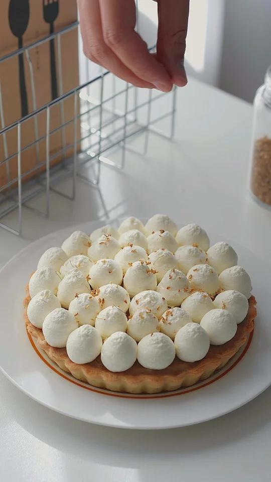 桂花栗子派秋天的第一口栗子这么吃超满足