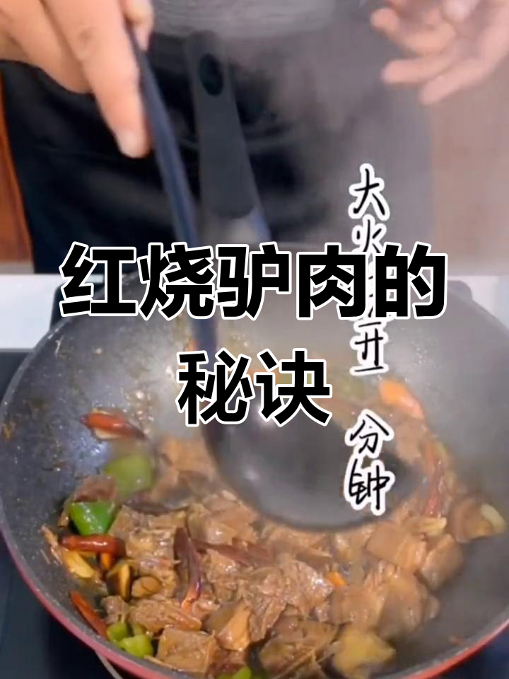 正宗红烧驴肉,做法大揭秘