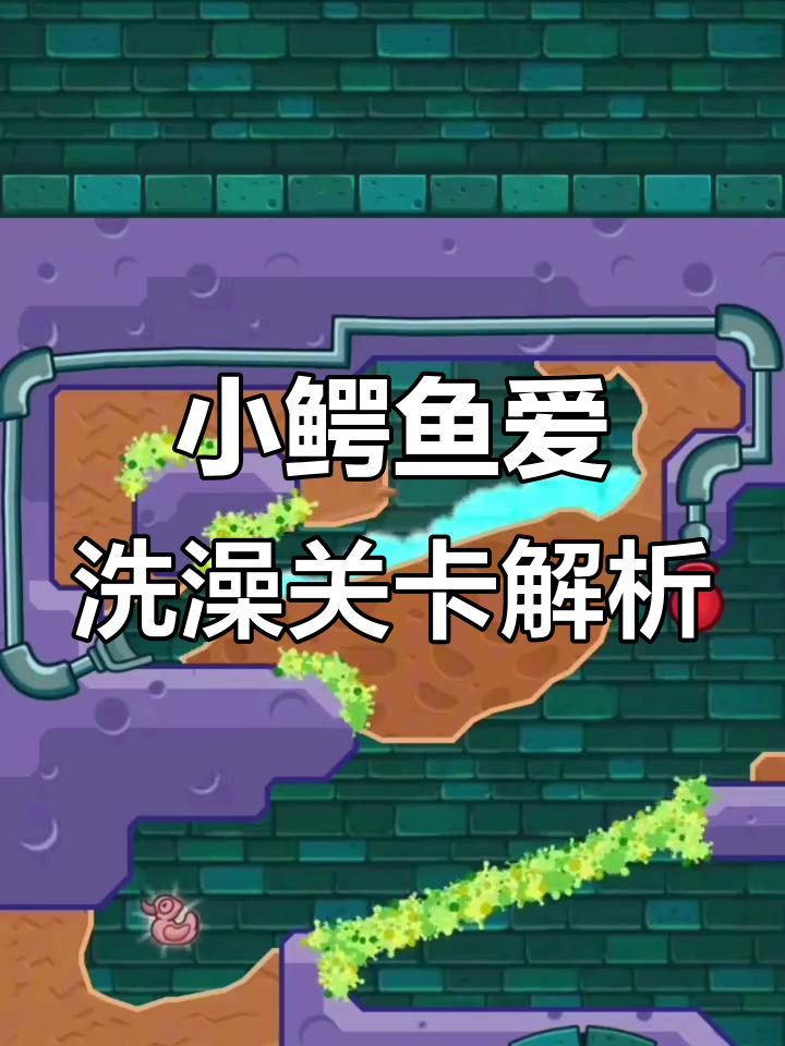 小鳄鱼爱洗澡1：贪吃的大顽固挑战通关攻略