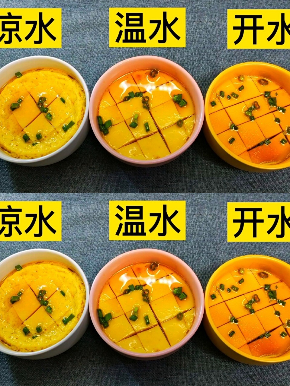 水蒸蛋用凉水还是热水,蒸几分钟?