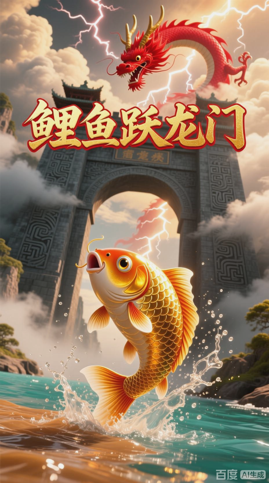 鲤鱼跃龙门:童话之旅