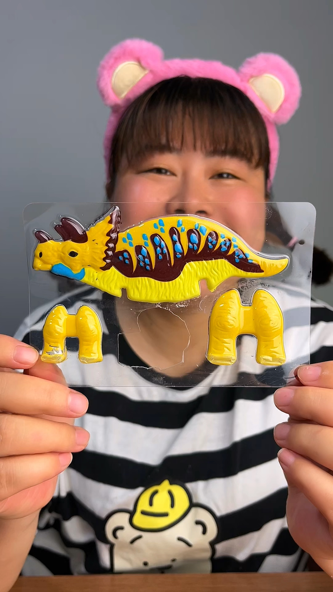 三角龙巧克力手工diy