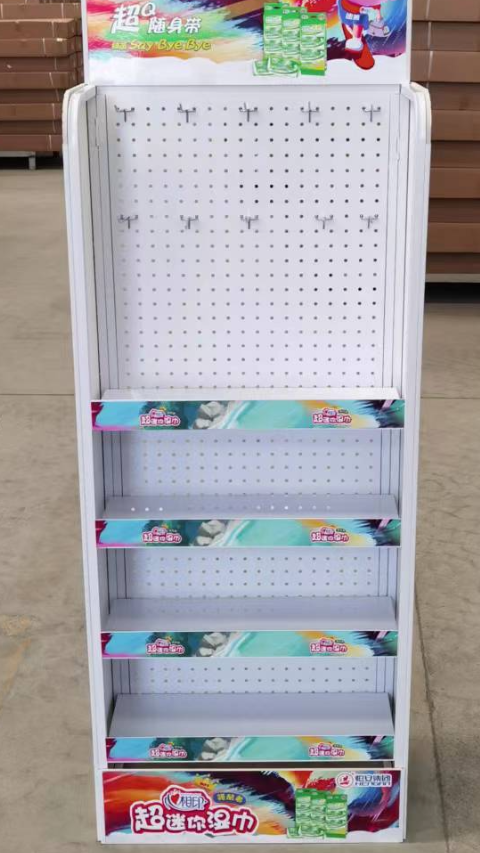 展示架在德芙巧克力促销产品陈列中的实际应用!