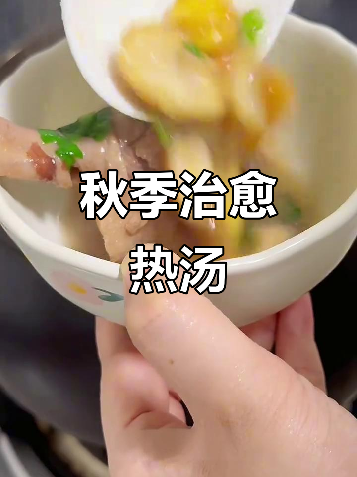 秋日暖汤,板栗与鸭肉完美融合,香气扑鼻,温暖人心