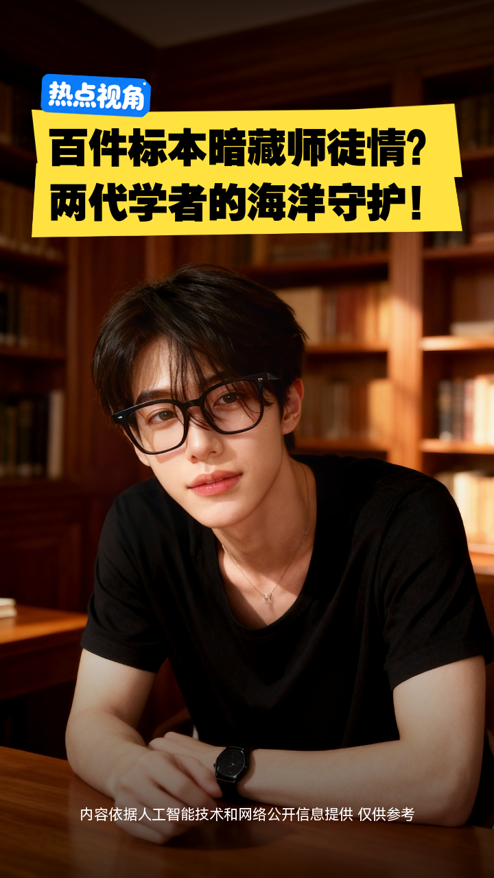 百件标本暗藏师徒情？两代学者的海洋守护！