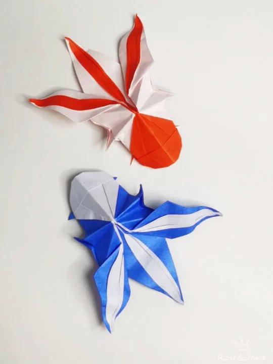 红运当头小金鱼,快来折一只吧!