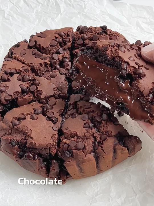 糯叽叽巧克力脆皮爆浆年糕搅一搅就成功～