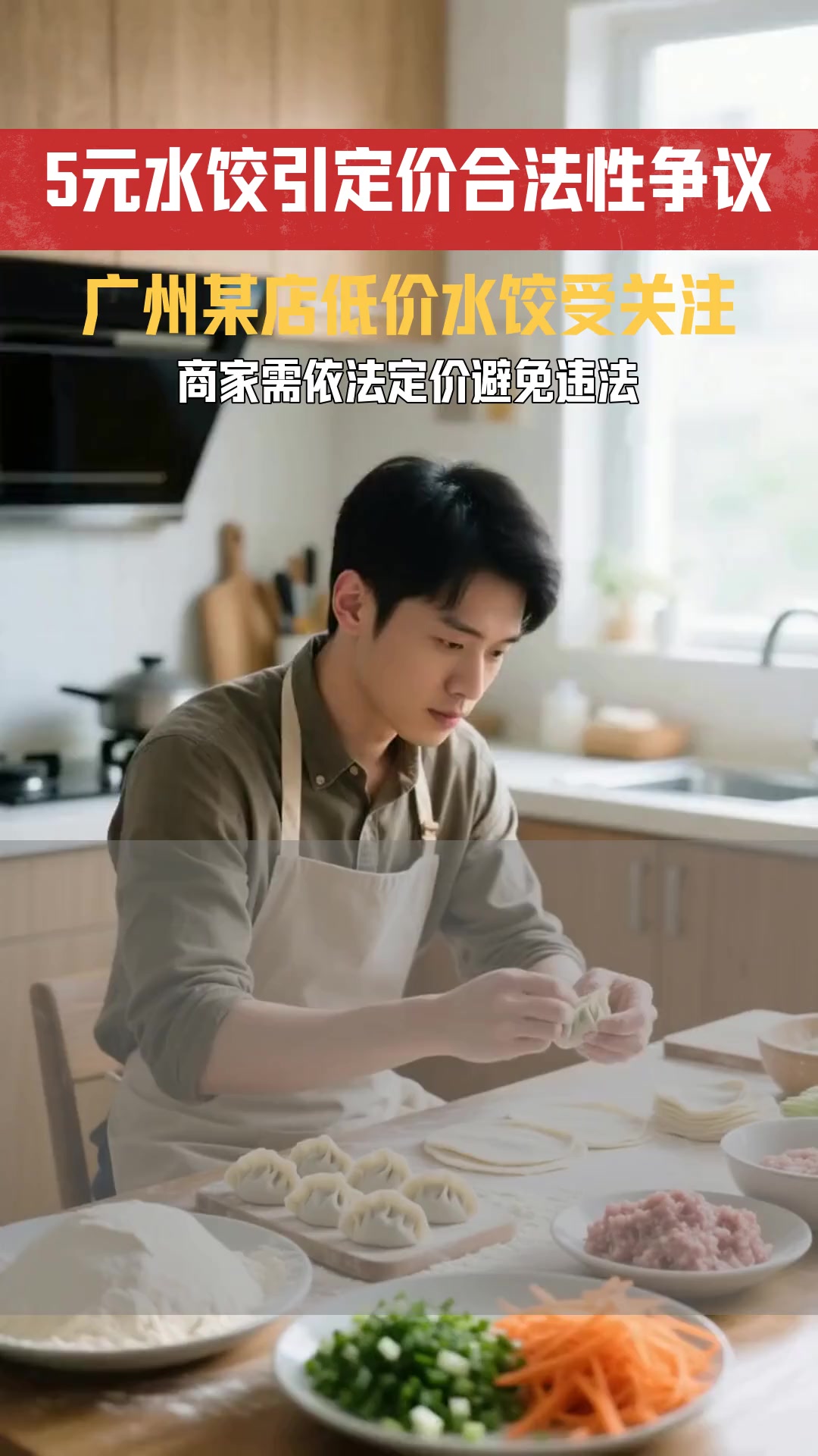 5元15个水饺还赚钱?老板揭秘低价真相