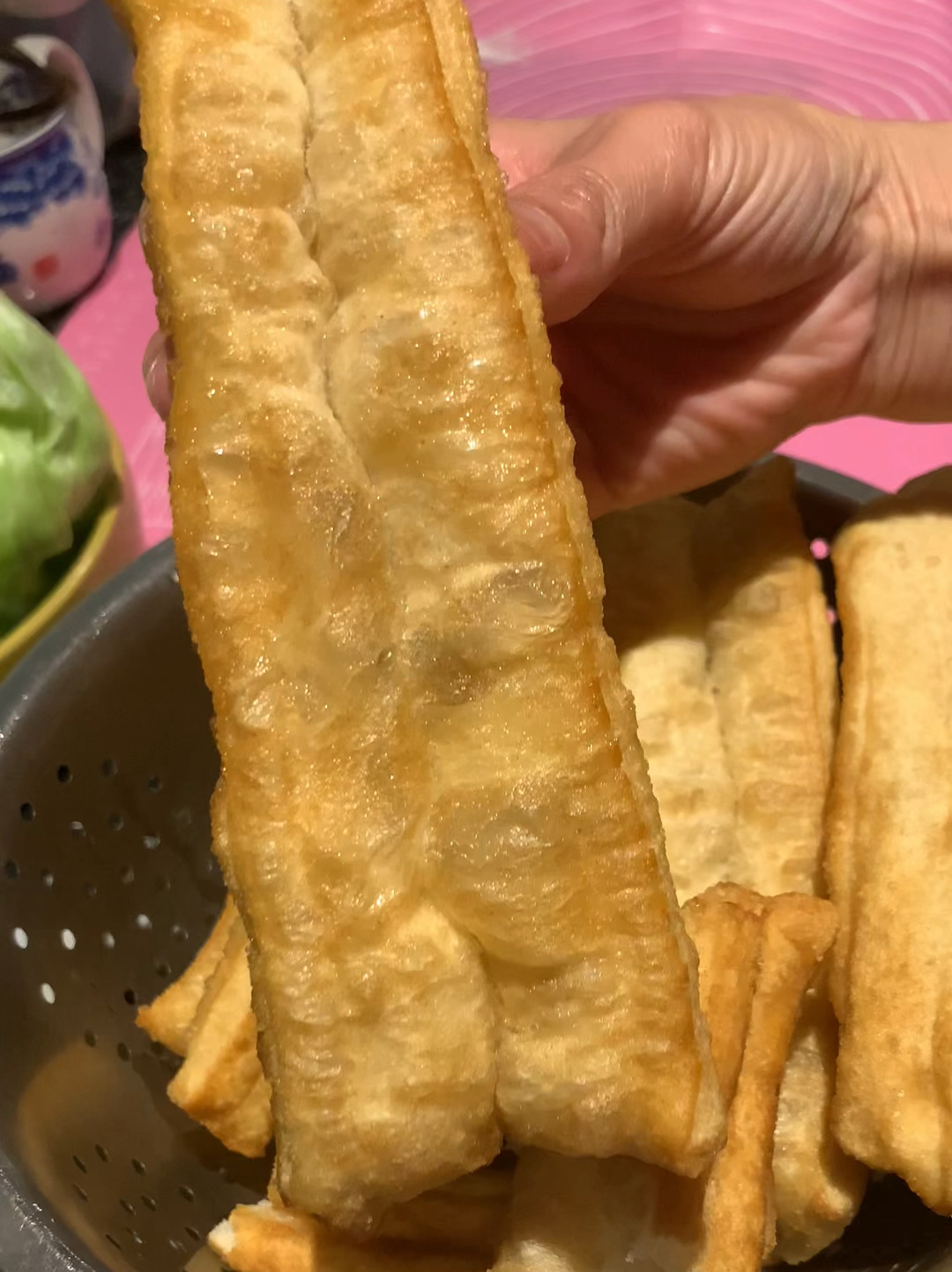 全网最简单的炸油条方法,油条=自发粉+盐