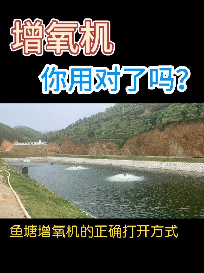 鱼塘增氧机你用对了吗?选择大于努力!水车、叶轮、涌浪、空气悬浮,各种类型的增氧机你真的会用