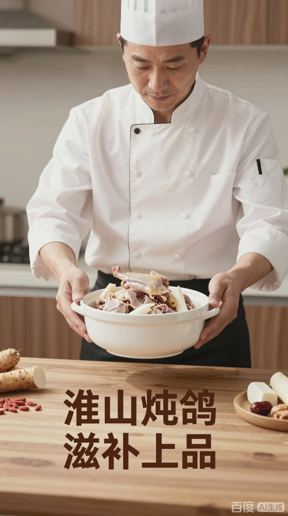 淮山药炖鸽子汤，原汁原味滋补佳品
