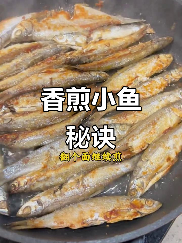 在家轻松煎小鱼，外脆内嫩，完整不破皮，几分钟搞定！