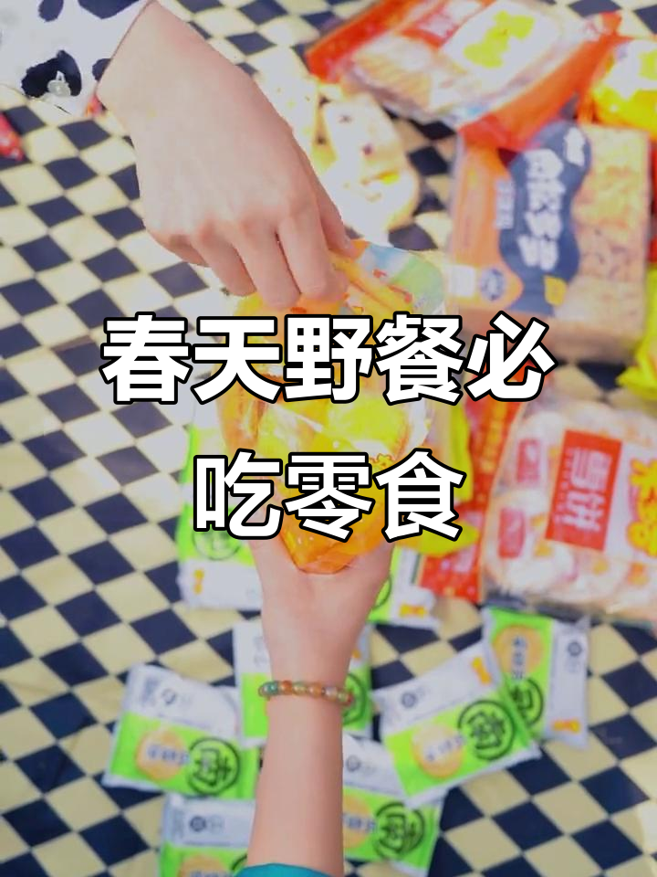 春日野餐必备清单,零食与好友共享快乐时光