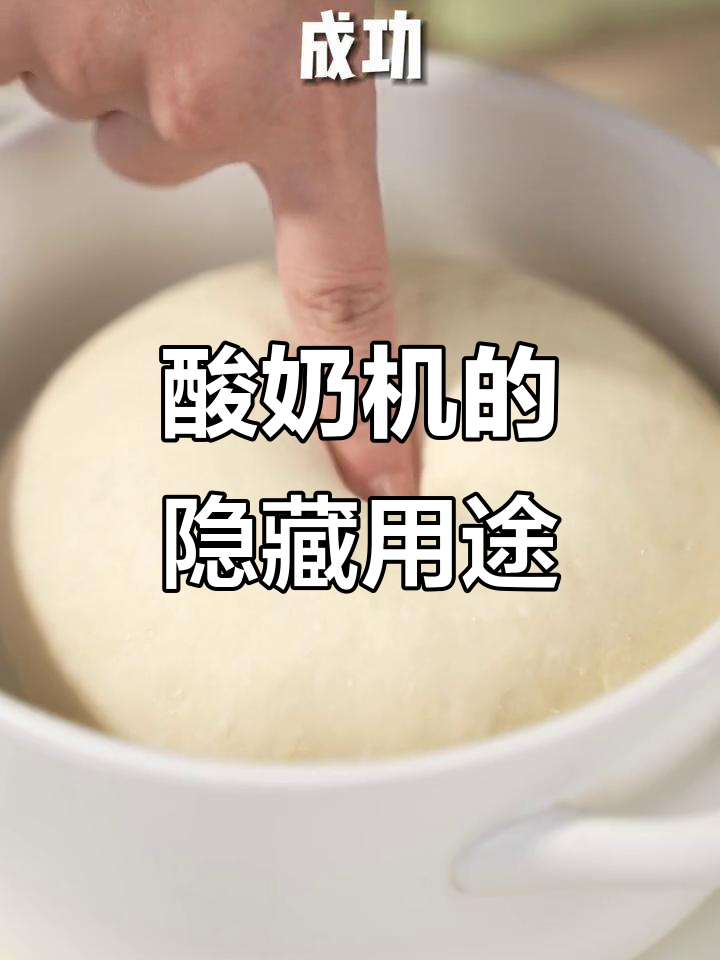 酸奶机除了做酸奶，还能快速发面？这功能太神奇了！