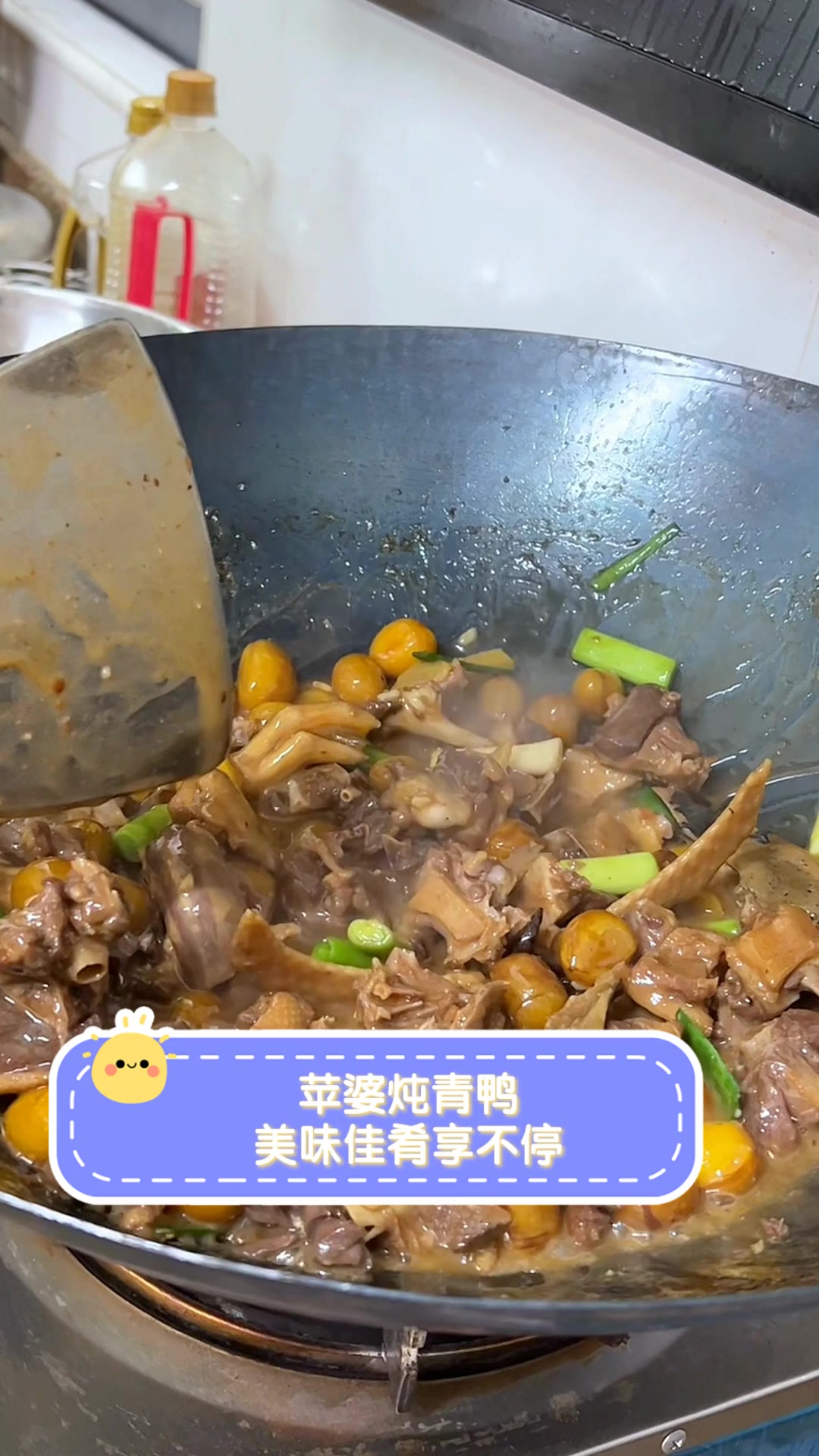 苹婆炖青鸭,美味佳肴享不停