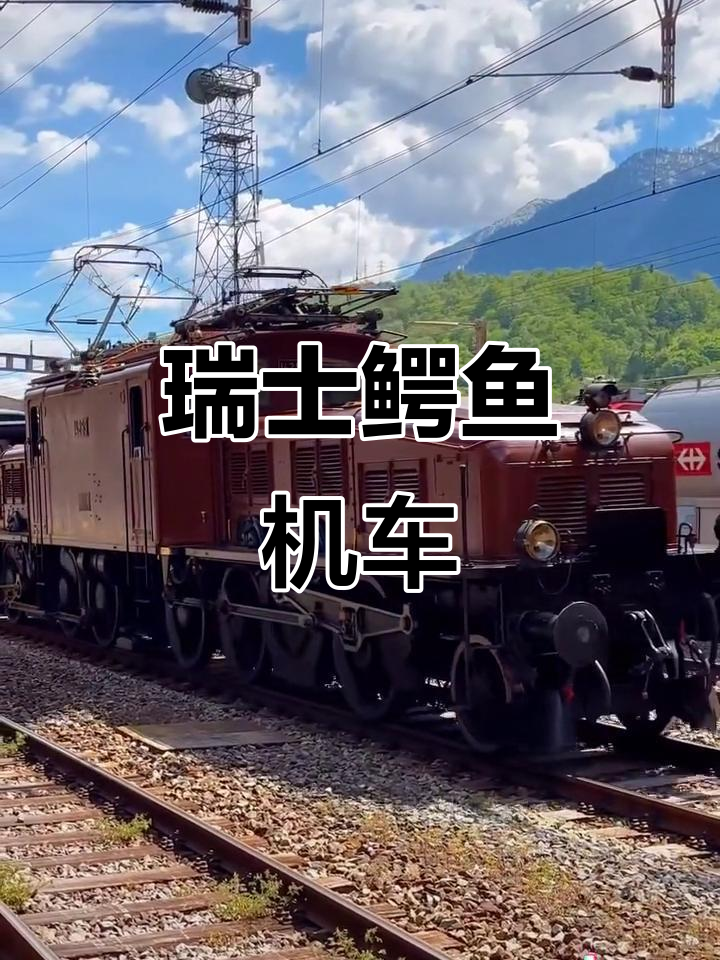 瑞士鳄鱼电力机车，机械之美尽显