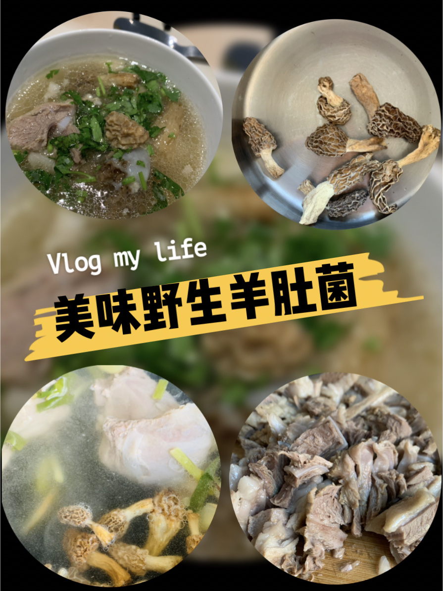 羊肚菌羊肉汤
